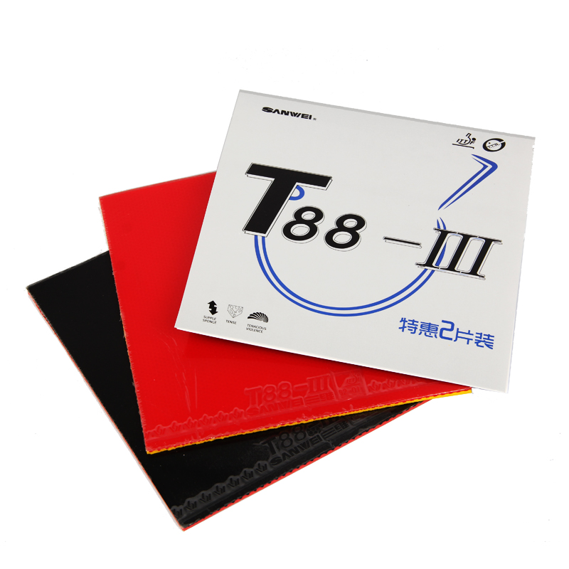 Table Tennis Vr - 1 rojo 1 negro Original SANWEI