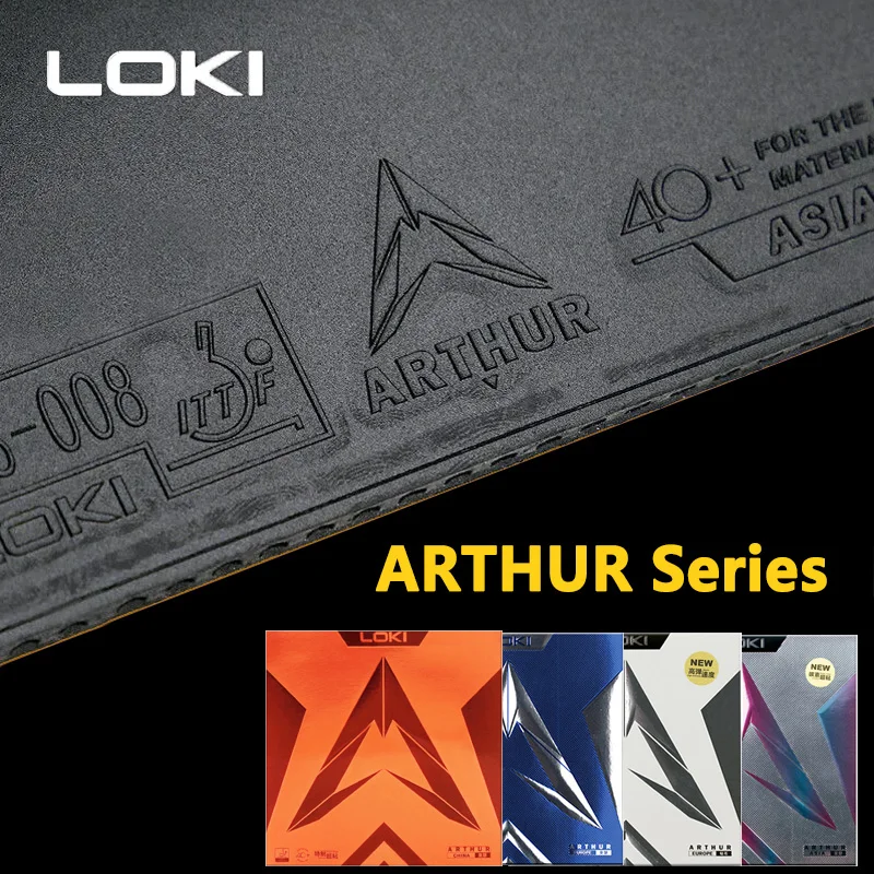 Table Tennis Loki - LOKI ARTHUR-Goma adhesiva para tenis de