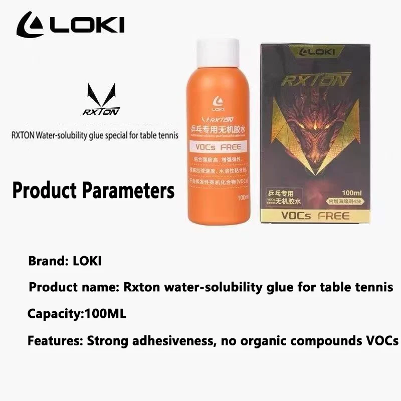 Pegamento a Base de Agua LOKI  - Table Tennis Loki reseña y precio