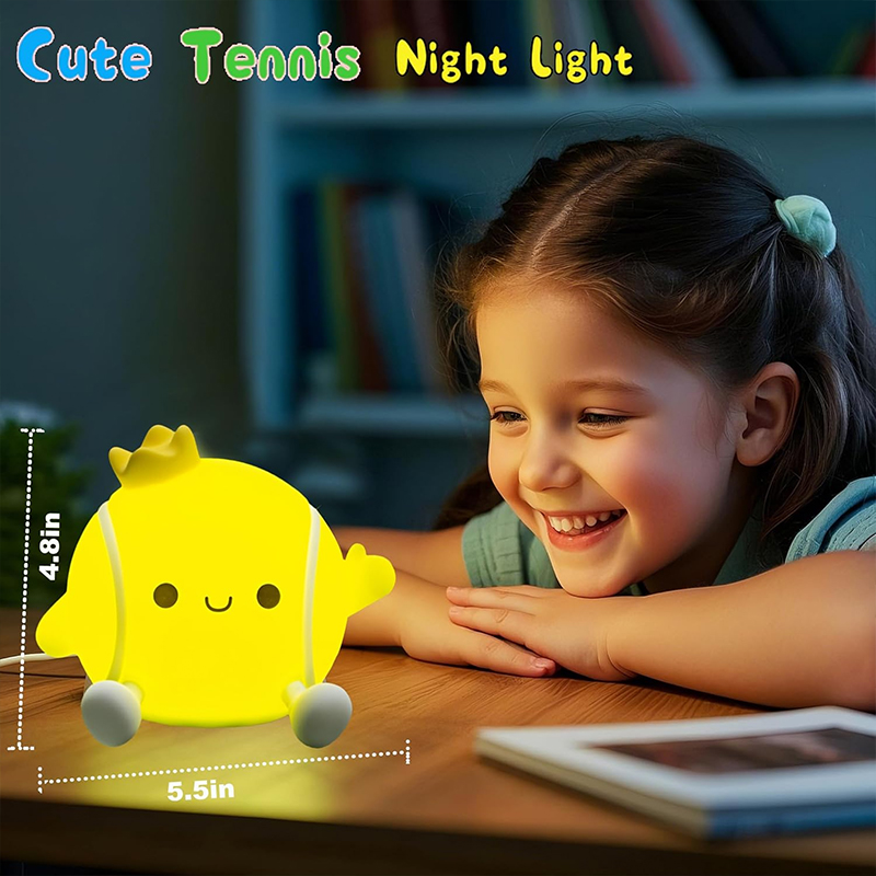Linda Lámpara Nocturna de Sili - Table Tennis Kids reseña y precio