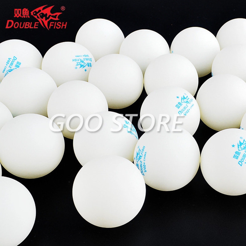 100 pelotas Double Fish V40+ 1 - Table Tennis Vr reseña y precio