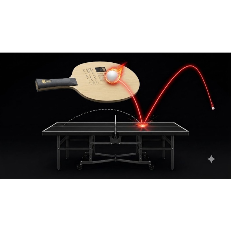1 unidad SANWEI T5000 Pala de  - Table Tennis Viscaria reseña y precio