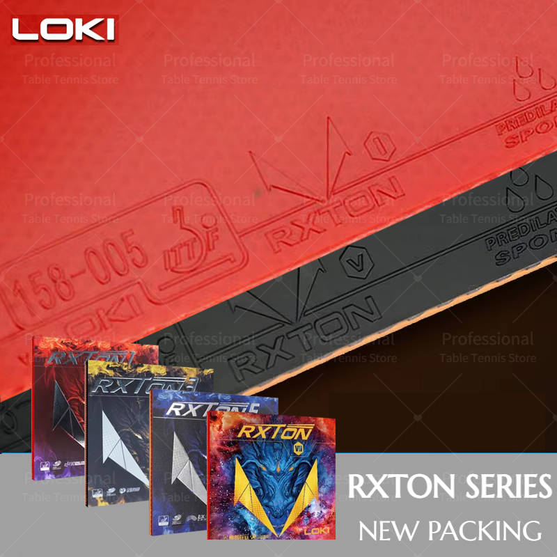 Goma de tenis de mesa LOKI RXT - Table Tennis Loki reseña y precio