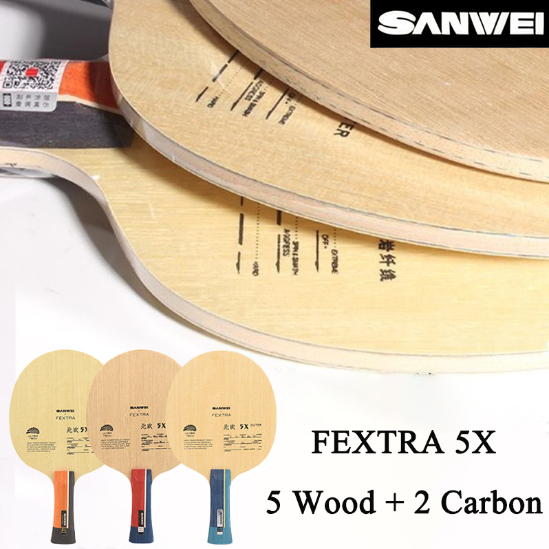 SANWEI FEXTRA 5X Pala de Tenis - Table Tennis Shop reseña y precio
