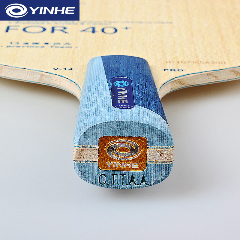 Yinhe V14 Pro hoja de tenis de - Table Tennis Viscaria reseña y precio
