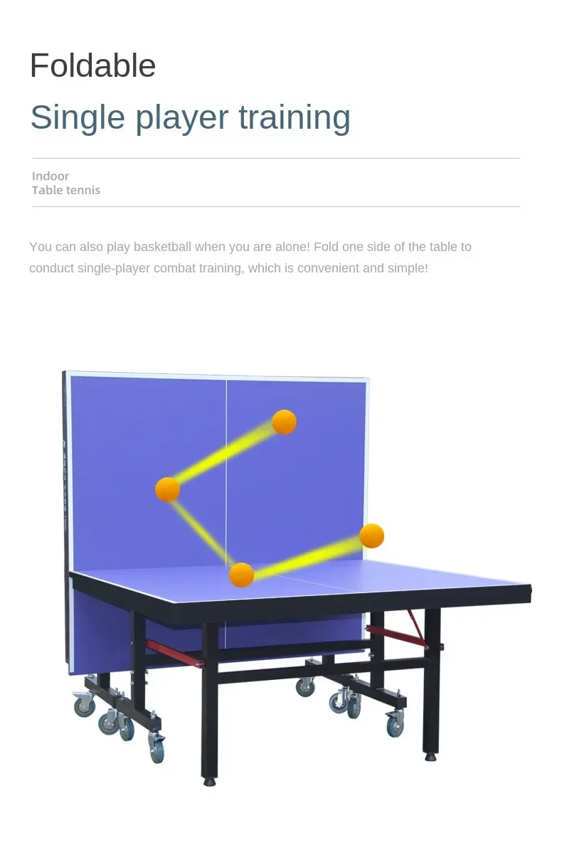 Mesa de ping-pong plegable móv - Table Tennis Folding Table reseña y precio