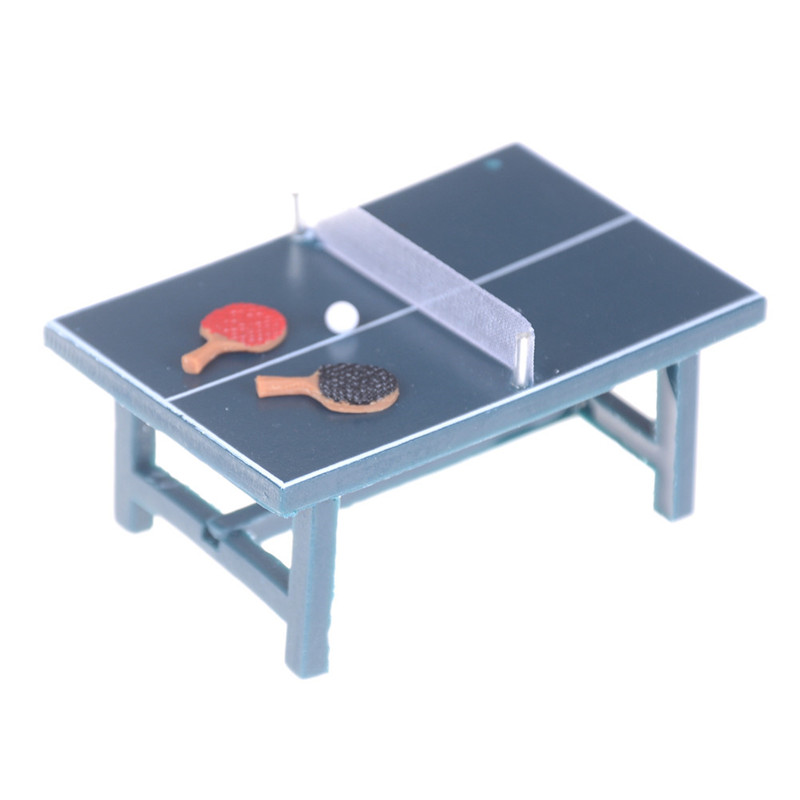 Muebles en miniatura para casa - Table Tennis Reference reseña y precio