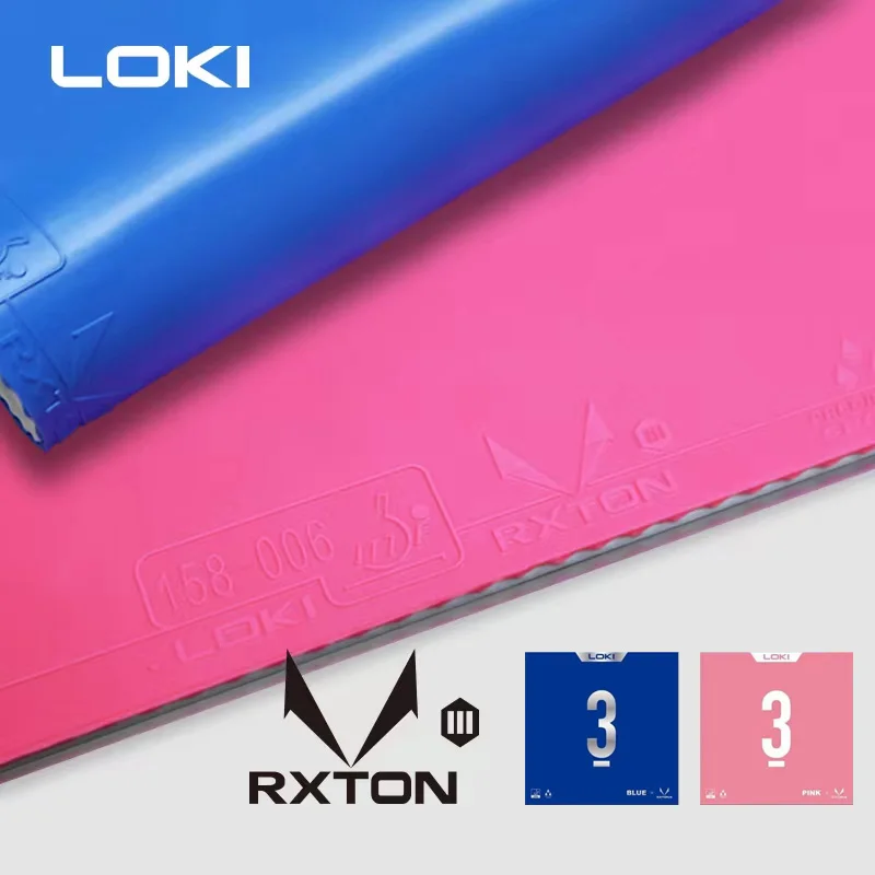 Goma de tenis de mesa LOKI RXT - Table Tennis Loki reseña y precio