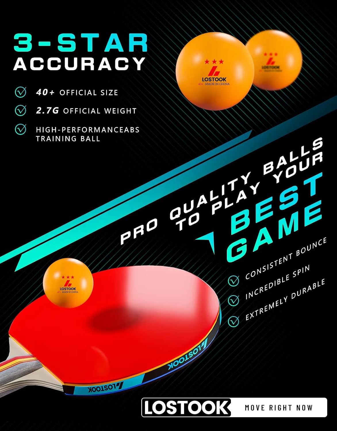 Set Profesional de Tenis de Me - Table Tennis Reference reseña y precio