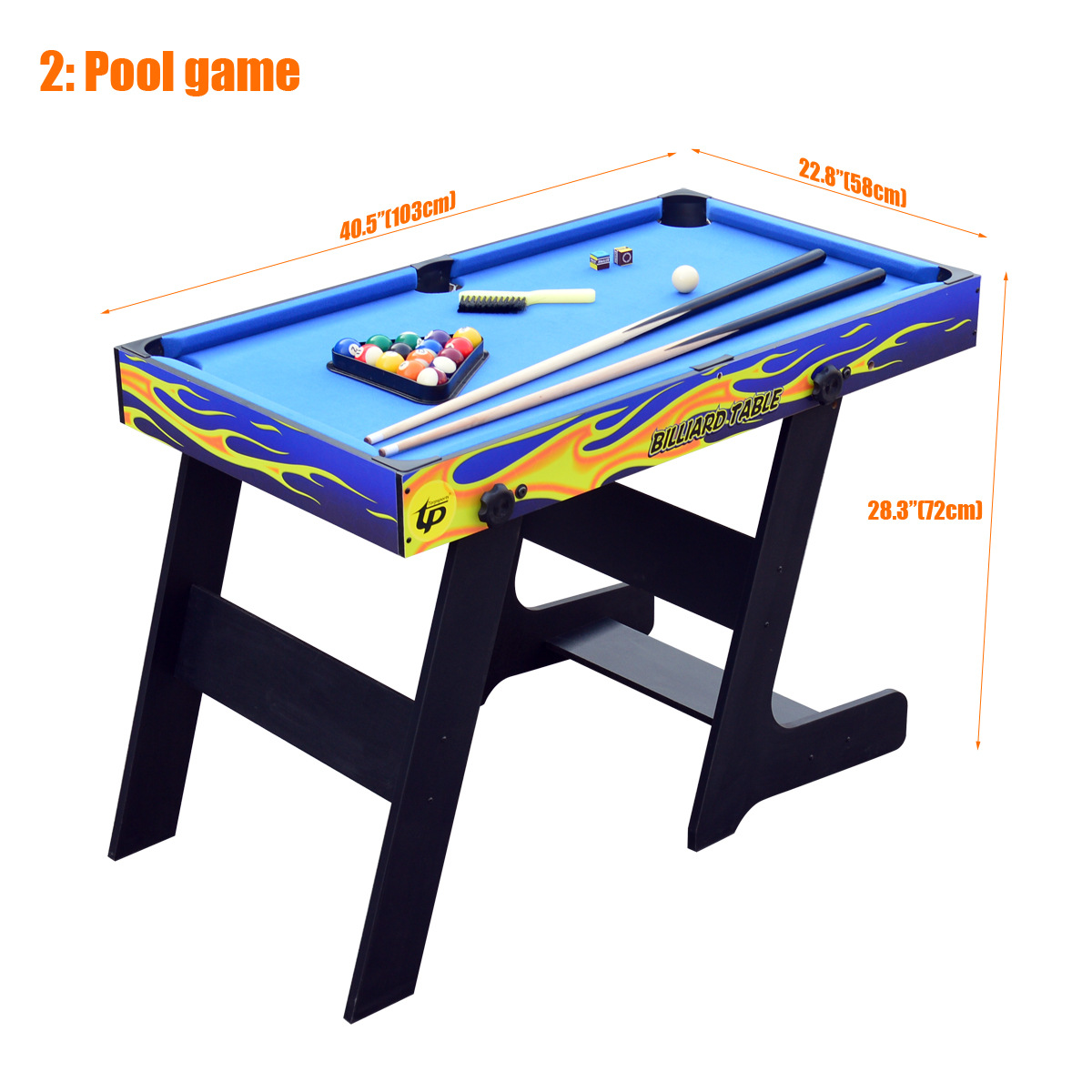 Mesas de Juego Multifuncionale - Table Tennis Folding Table reseña y precio
