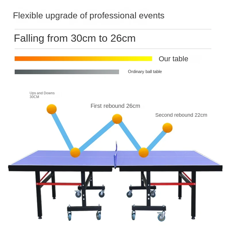 Mesa de tenis de mesa plegable - Table Tennis Folding Table reseña y precio