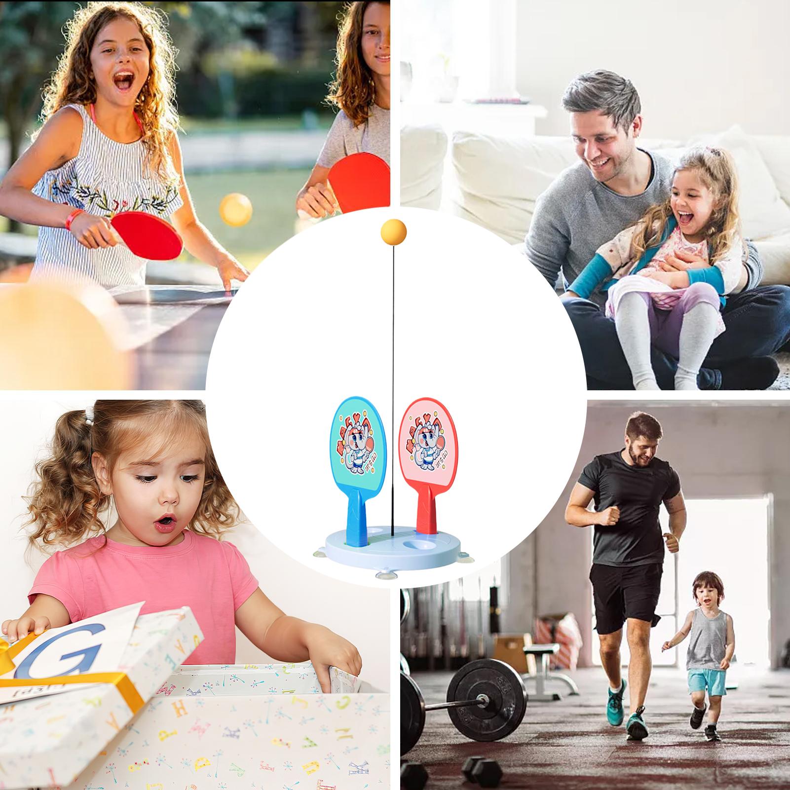 Juego de entrenamiento de teni - Table Tennis Kids reseña y precio