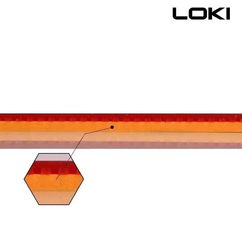 LOKI RXTON 5 goma de tenis de  - Table Tennis Loki reseña y precio